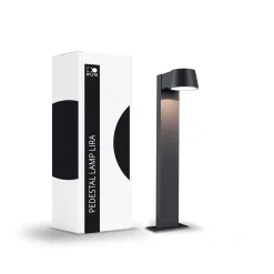 D'Lite Piedestallampa Lira Svart 7W 600lm 830 Varm Vit | IP54