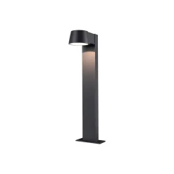 D'Lite Piedestallampa Lira Svart 7W 600lm 830 Varm Vit | IP54
