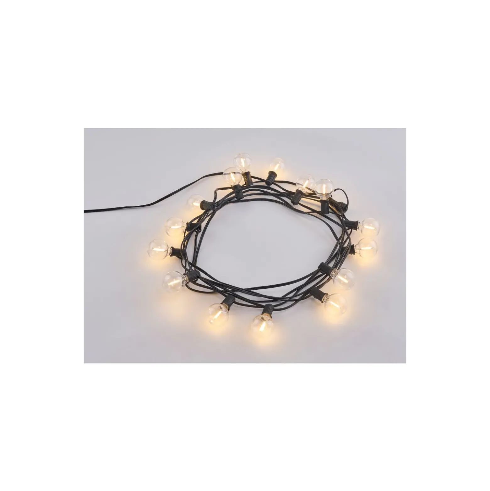 D'Lite Sparkl LED Ljusslinga 4W 250lm - 827 Extra Varm Vit | IP44 - 5m - Anslutbar Upp till 25m
