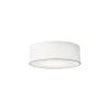 D'Lite Taklampa Lunelle 30cm Textil Vit | Passande för 2x E27