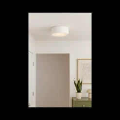 D'Lite Taklampa Lunelle 30cm Textil Vit | Passande för 2x E27