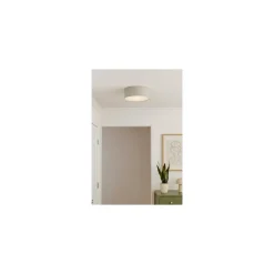 D'Lite Taklampa Lunelle 30cm Textil Grå | Passande För 2x E27