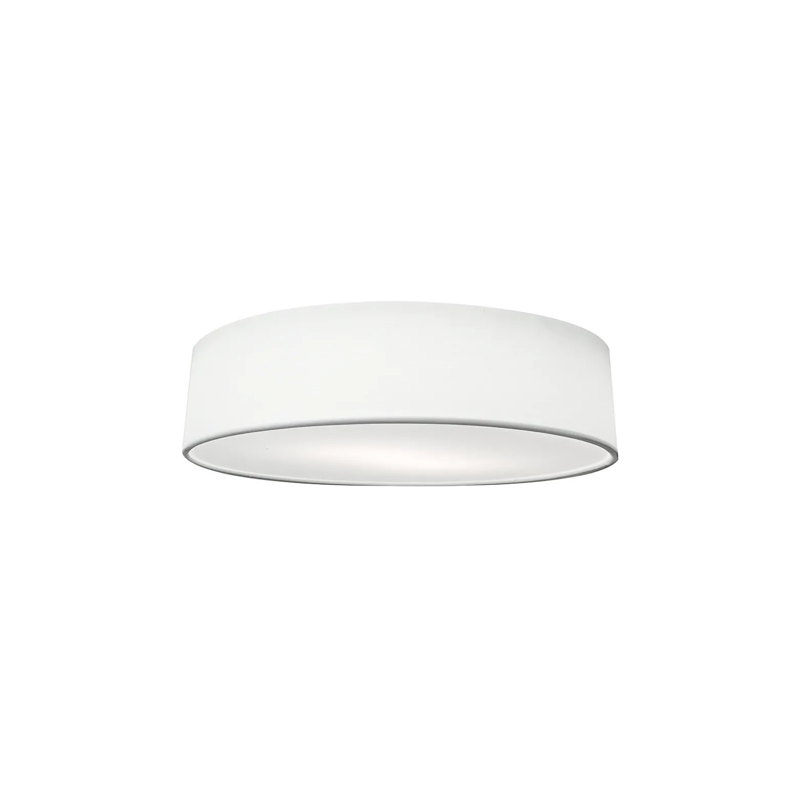 D'Lite Taklampa Lunelle 50cm Textil Vit | Passande för 3x E27
