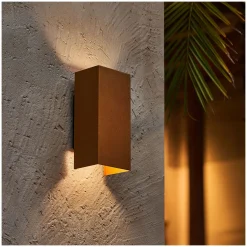 D'Lite Vägglampa Aurora Bronze Up & Down 6.5W 500lm - 830-840 CCT | IP54
