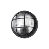 D'Lite Vägglampa Ecco Svart Runda | IP54 - Passande för 1x E27