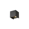 D'Lite Vägglampa Elingen Svart Up & Down 4.9W 480lm - 830 Varm Vit | IP65