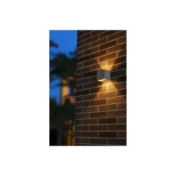 D'Lite Vägglampa Elingen Vit Up & Down 4.9W 480lm - 830 Varm Vit | IP65