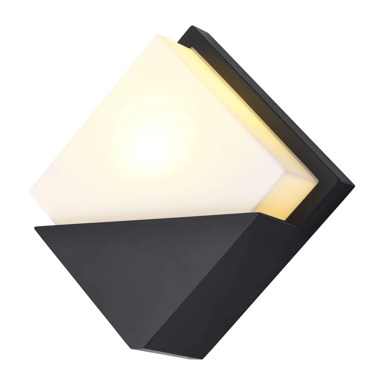 D'Lite Vägglampa Elios ABS Svart | IP54 - Passande för 1x E27