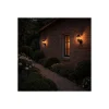 D'Lite Vägglampa Helora Svart | IP44 - Passande för 1x E27 - Rörelsesensor