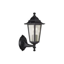 D'Lite Vägglampa Helora Svart | IP44 - Passande för 1x E27