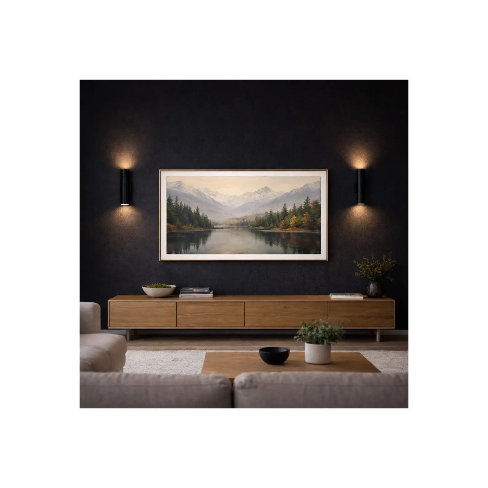 D'Lite Vägglampa Limor Aluminium Svart Up & Down| IP54 - Passande för 2x GU10