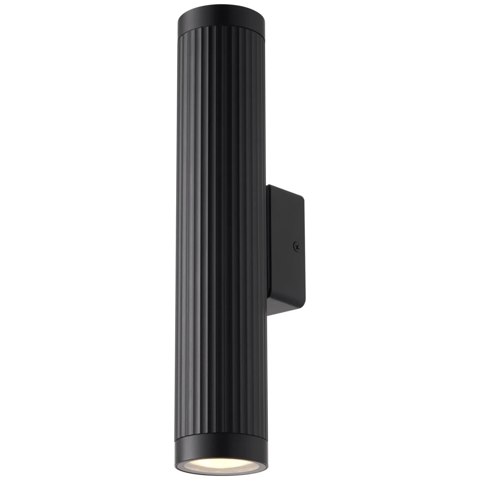 D'Lite Vägglampa Limor Aluminium Svart Up & Down| IP54 - Passande för 2x GU10