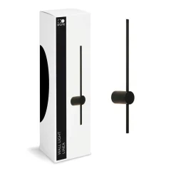 D'Lite Vägglampa Linea Svart 13W 400lm - 827 Extra warm white| IP20