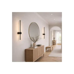 D'Lite Vägglampa Linea Svart 13W 400lm - 827 Extra warm white| IP20