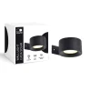 D'Lite Vägglampa Lucia Svart 1.5W - 830 Varm Vit | IP54 - Solar Batteri - Ljussensor