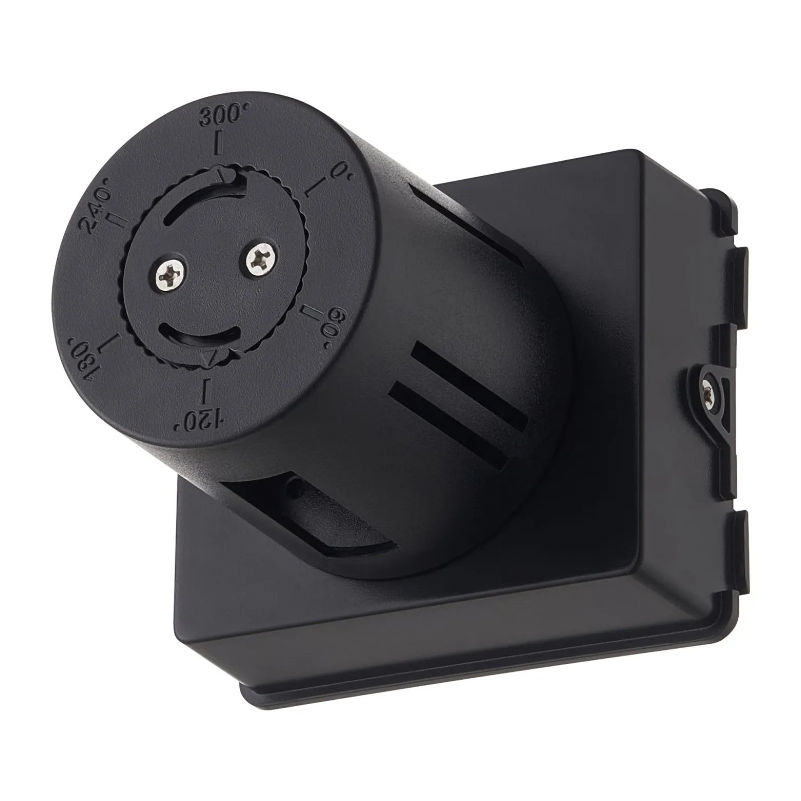 D'Lite Vägglampa Nova Silver Up & Down 4.9W 480lm - 830 Varm Vit | IP54 - Justerbar strålvinkel