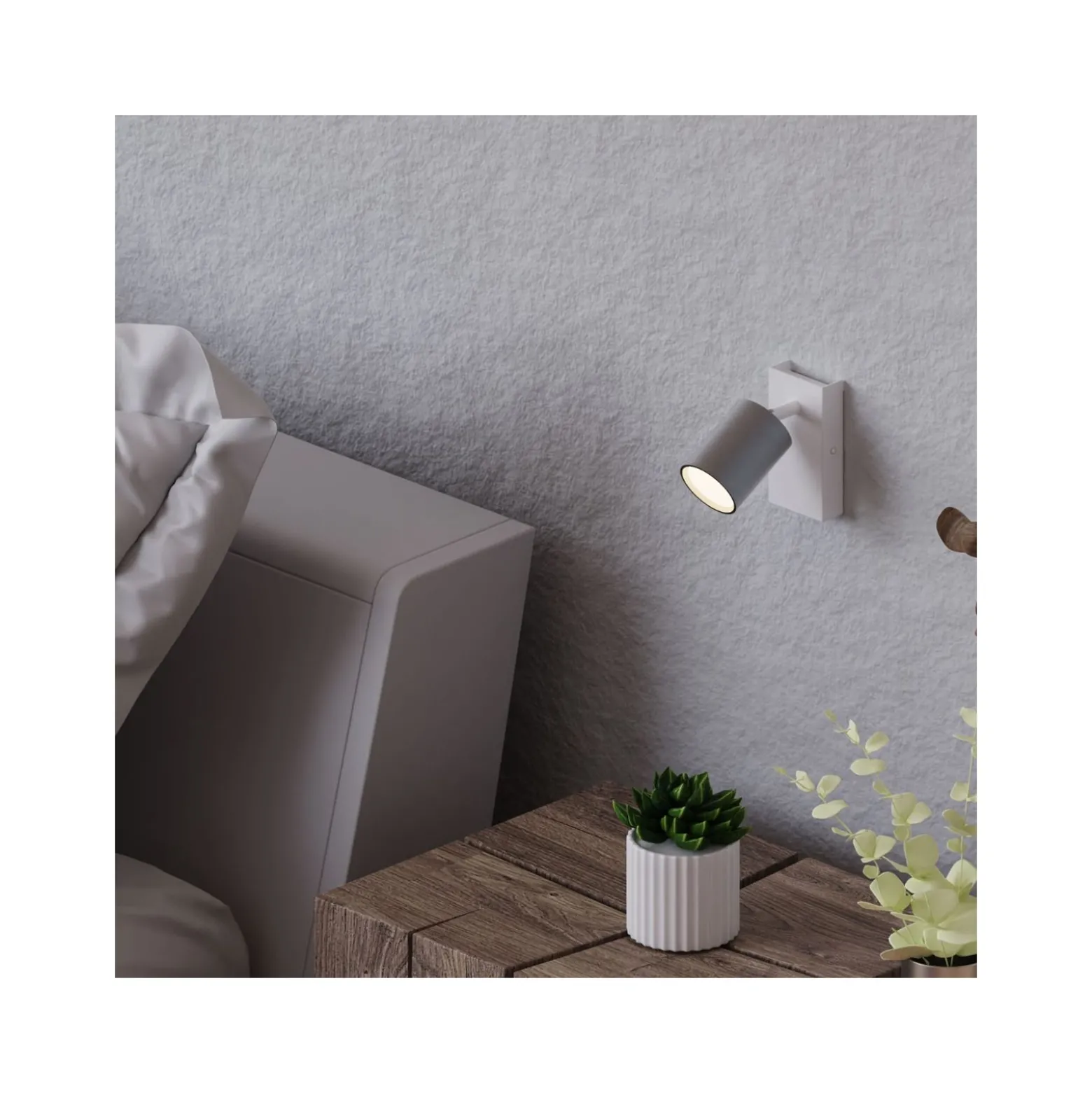 D'Lite Vägglampa Prisma Metall Silver | IP20 - Passande för 1x GU10