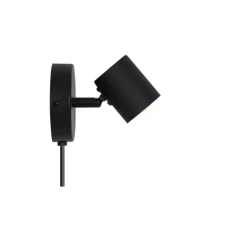 D'Lite Vägglampa Trop Sandig Svart | Passande För 1x GU10