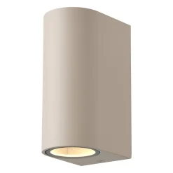 D'Lite Vägglampa Vossem Beige Up & Down | Passande för 2x GU10