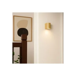 D'Lite Vägglampa Vossem Guld | IP54 - Passande för 1x GU10