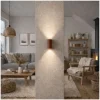 D'Lite Vägglampa Vossem Rostig Up & Down | Passande för 2x GU10
