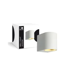 D'Lite Vägglampa Vossem Vit| IP54 - Passande För 1x GU10