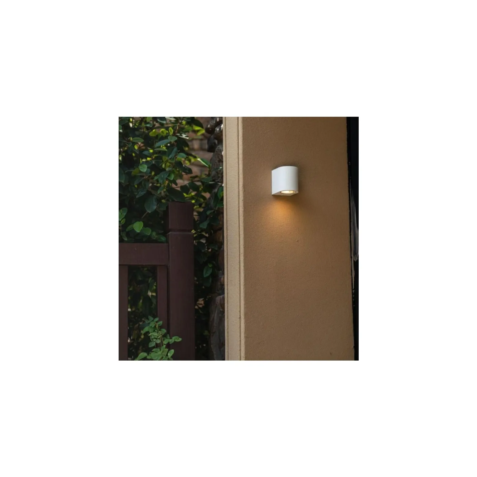 D'Lite Vägglampa Vossem Vit| IP54 - Passande För 1x GU10