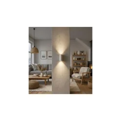 D'Lite Vägglampa Vossem Vit Up & Down | IP56 - Passande För 2x GU10