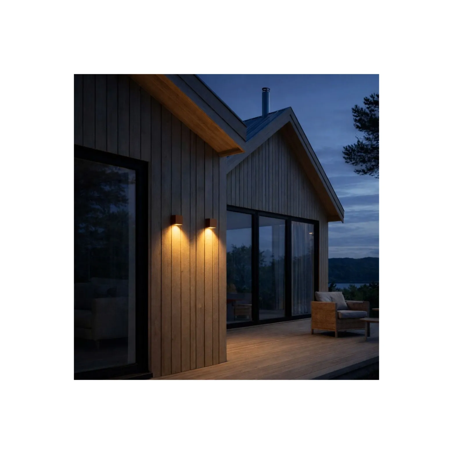 D'Lite Vägglampa Vrebos Bronze | Passande för 1x GU10