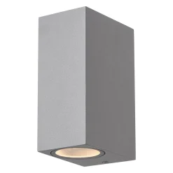 D'Lite Vägglampa Vrebos Grå Up & Down | Passande för 2x GU10