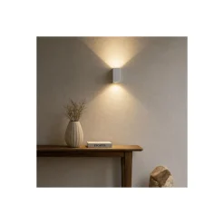 D'Lite Vägglampa Vrebos Silver Up & Down| Passande för 2x GU10