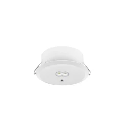 Dotlux LED Nödbelysning Nödbelysning Utgång Top Vit 240lm | 3 Timmar Nödbelysning - Självtest - Inkl. 2 Interchangeable Lenses