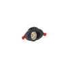 Dotlux LED Downlight Heatspin Svart 7W 840lm 60D - 930-957 CCT | 90mm - Utskärning 68mm - UGR <25 - Bästa Färgåtergivning - Dimbar