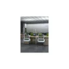 Dotlux LED Golvlampa Roof Butler Silver 80W 8800lm - 840 Kallvit | UGR <19 - 1-10V Dimbar - Rörelsesensor
