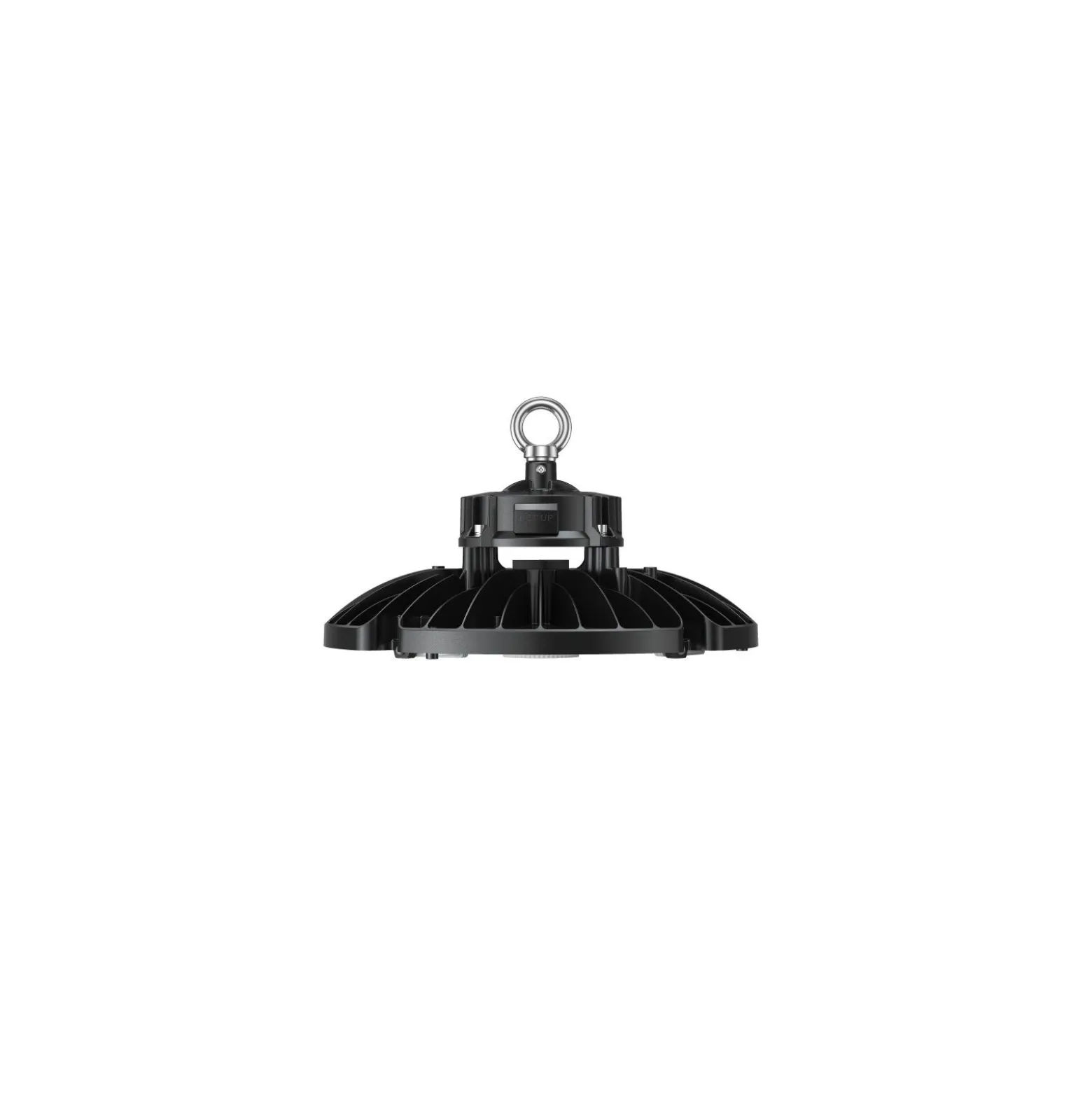 Dotlux LED Highbay Lightshower Smart Plus Svart 200W 21092lm 120D - 850 Kallvit | IP54 - 1-10V Dimbar - Justerbara Watt