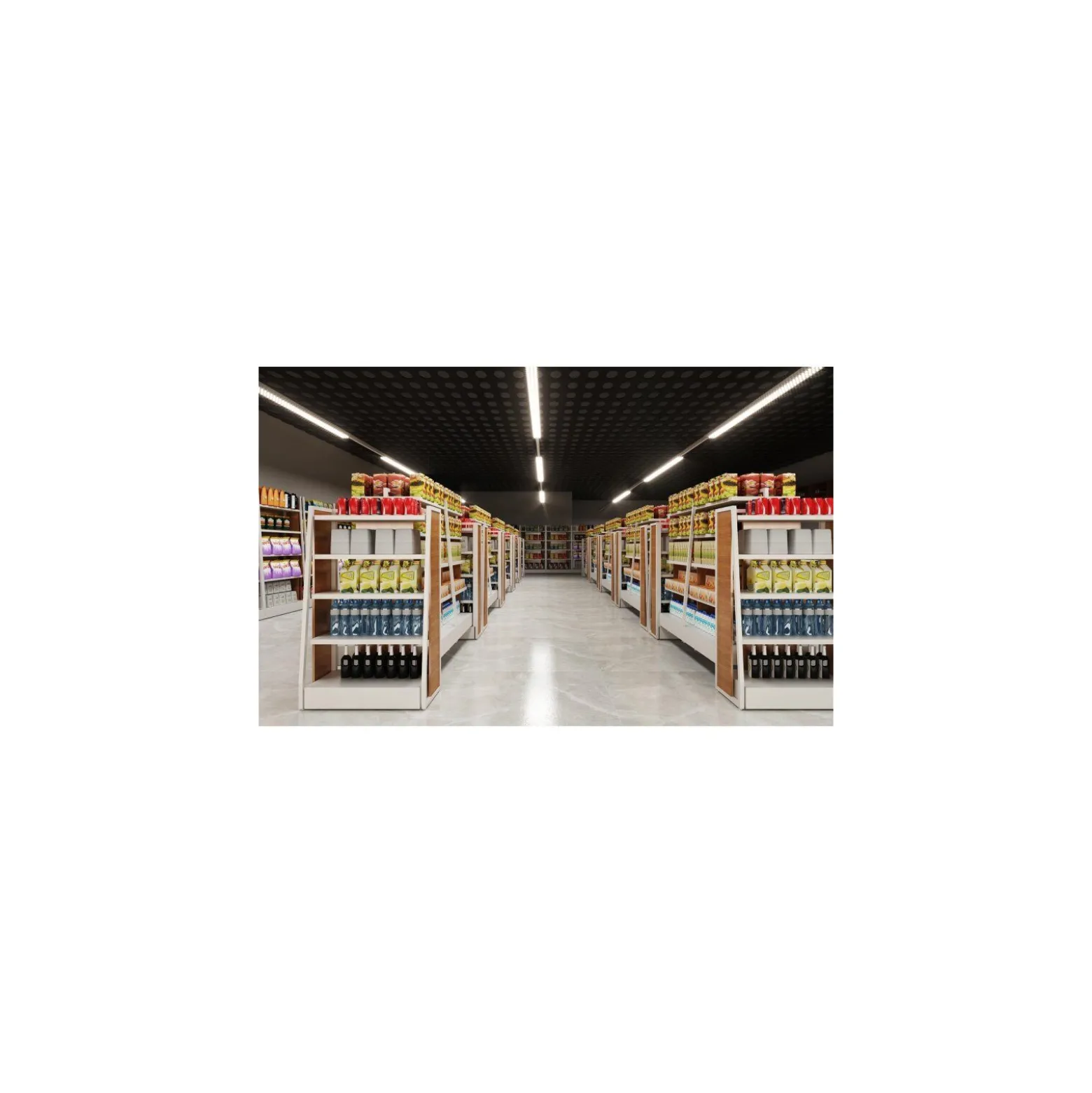 Dotlux LED-skenbelysning Insert Linea Track Svart 59W 8592lm 120D - 930 Varm Vit | 150cm - Bästa Färgåtergivning