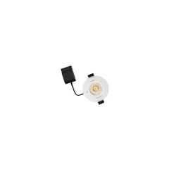 Dotlux LED Spot Cirkel Minidim Vit 6W 580lm 38D - 930 Varm Vit | Utskärning 68mm - Bästa Färgåtergivning - Dimbar