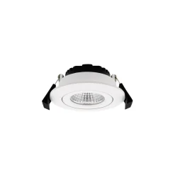 Dotlux LED Spot Cirkel Minidim Vit 6W 580lm 38D - 930 Varm Vit | Utskärning 68mm - Bästa Färgåtergivning - Dimbar