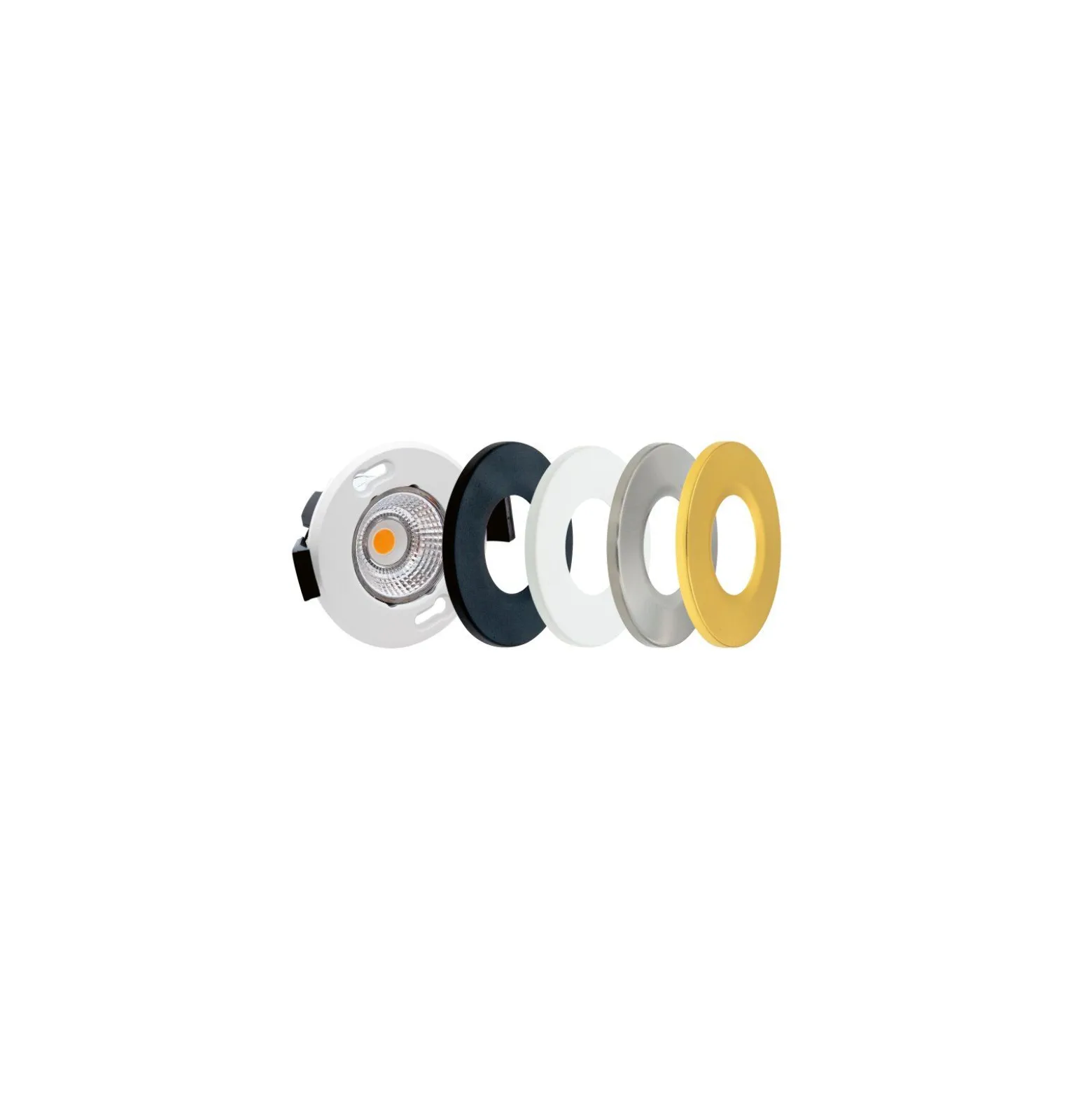Dotlux LED Spot Multiscrew Plus Vit 6W 600lm 36D - 830 Varm Vit | Utskärning 50mm - Dimbar