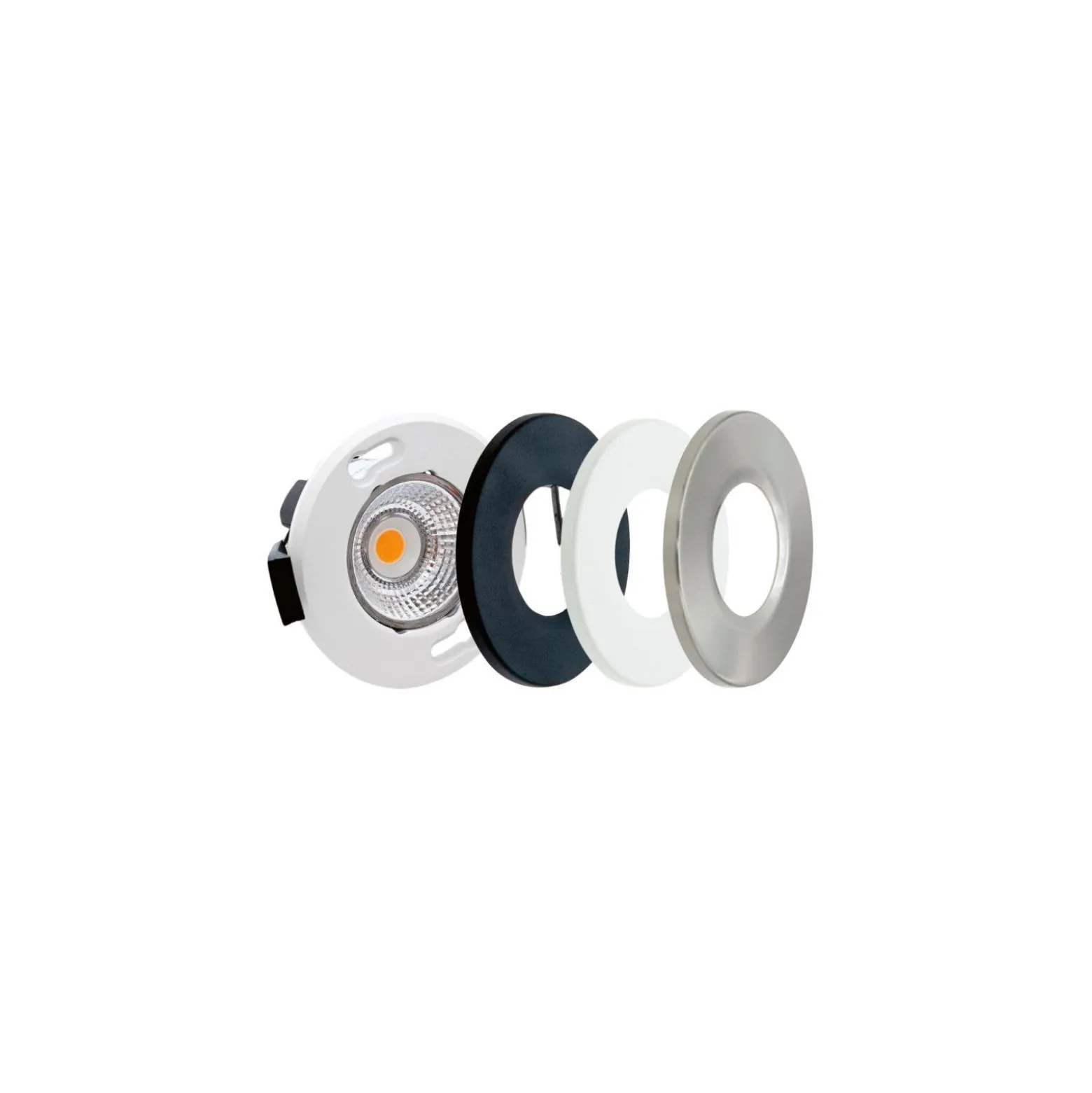 Dotlux LED Spot Multiscrew Vit 5W 430lm 36D - 930 Varm Vit | Utskärning 50mm - Bästa Färgåtergivning - Dimbar