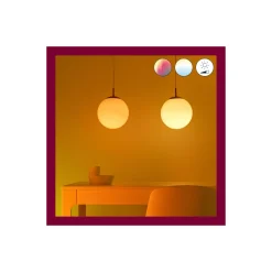 Dubbelpack 2x WiZ Smart LED E27 Päron Filament Matt 9W 806lm - 822-865 Justerbar Vit + RGB | Dimbar - Ersättare 60W