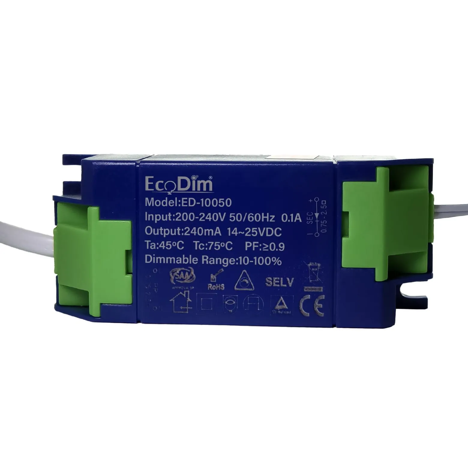 EcoDim Dimbar LED Drivdon/Transformator 1-2 Spotlights