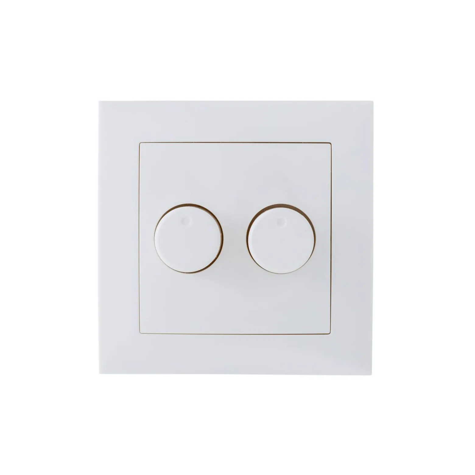 EcoDim Dimmerknapp DUO Berker S1 incl. Rotary Lock Platta