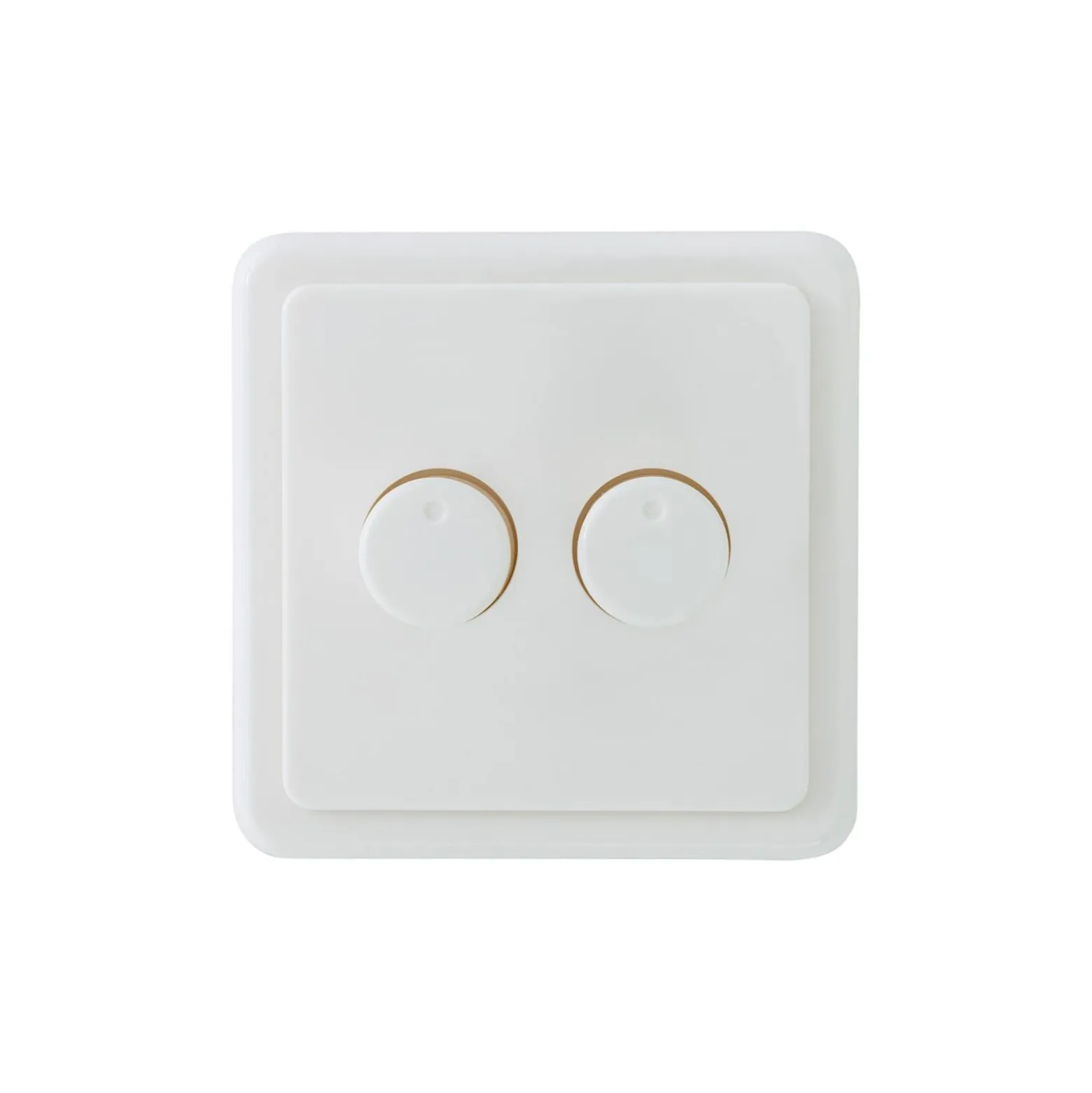 EcoDim Dimmerknapp DUO PEHA incl. Rotary Lock Platta