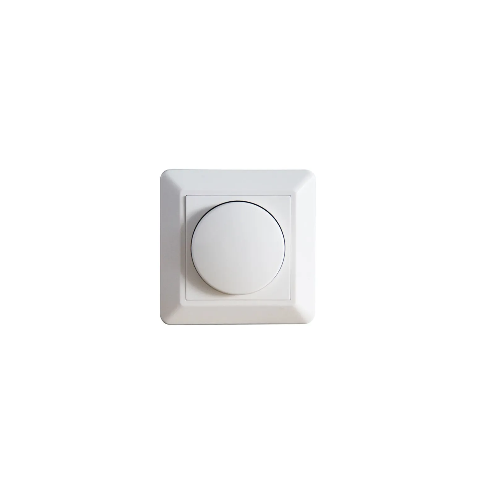 EcoDim Dimmerknapp Vit incl. Central Platta och Ram