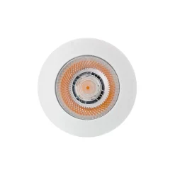 EcoDim Infälld Spot Vit 3W 240lm 90D - 827 Extra Varm Vit | 62mm - Utskärning 55mm - IP54 - Dimbar