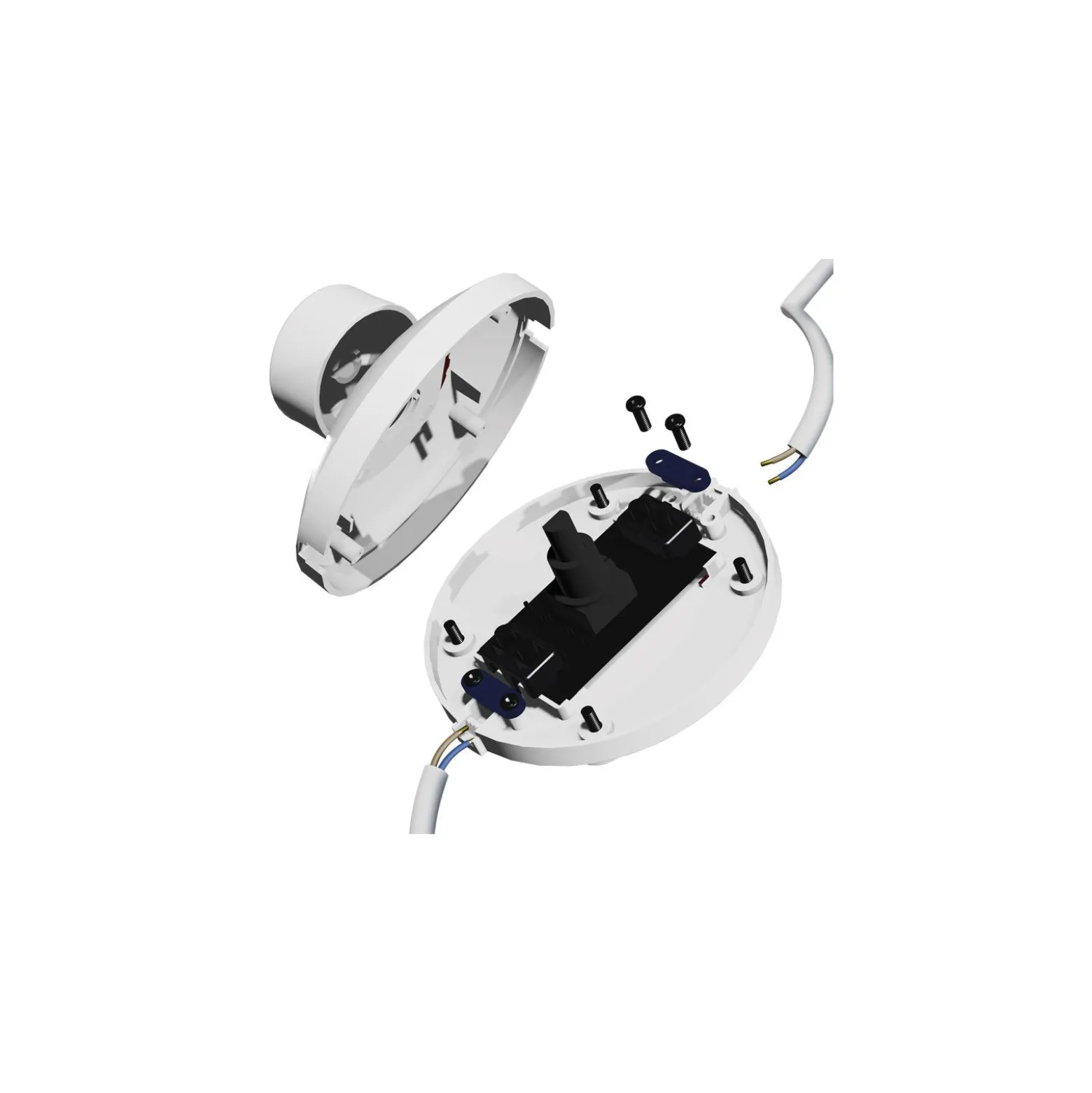 EcoDim.09 LED Dimmer Golv 0-50W Svart