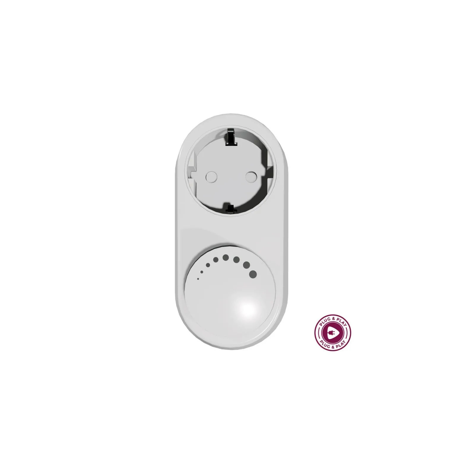 EcoDim.06 LED Dimmer Strömkontakt 0-100W (RC)