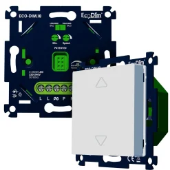 EcoDim.18 LED Dimmer Touch 0-250W(RLC) + EcoDim.20 Unit