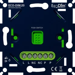 EcoDim.18 LED Dimmer Touch 0-250W(RLC) + EcoDim.20 Unit